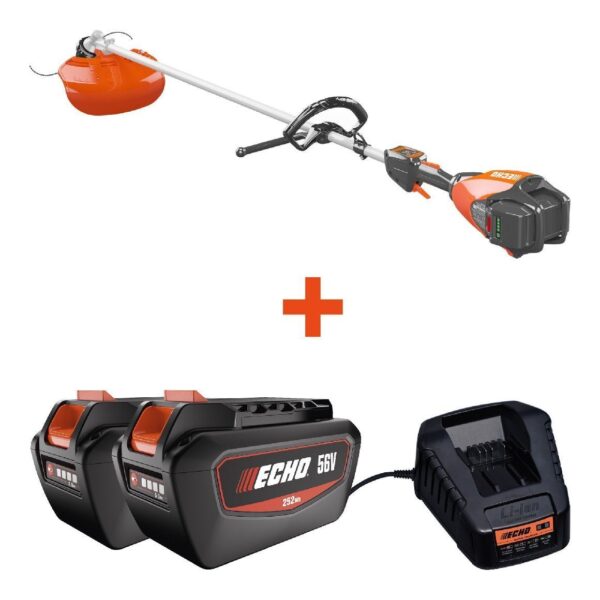 ECHO Akku-Motorsense DSRM-2600L Set -inkl. 2x 5Ah Akku und Schnellladegerät