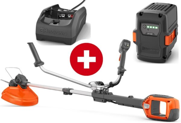 Husqvarna Akku-Motorsense Set 220iR - inkl. Akku B140 + Ladegerät C80