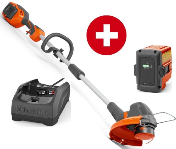 Husqvarna Akku-Trimmer 110iL - Set mit Akku Bli10 und Ladegerät C80