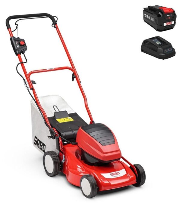 Sabo Akku-Rasenmäher 40-Accu Classic mit 4 Ah Akku und Ladegerät