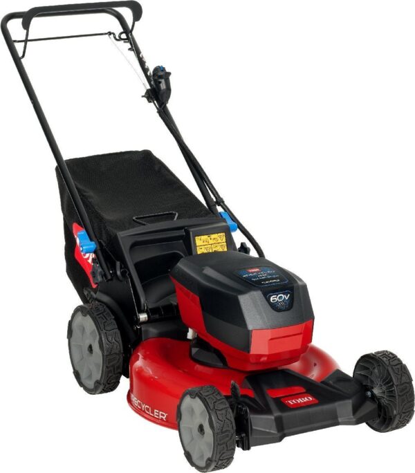 Toro Akku-Rasenmäher eRecycler eS52VST 52 cm Rasenmäher inkl. 6.0 AH Akku und Ladegerät