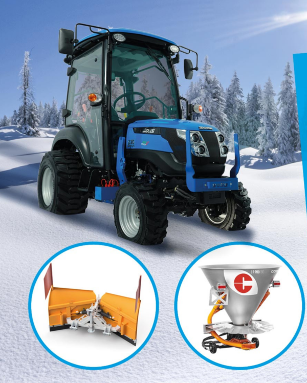 Solis Kompakttraktor 26 9+9 Kabine mit Winterpaket 6