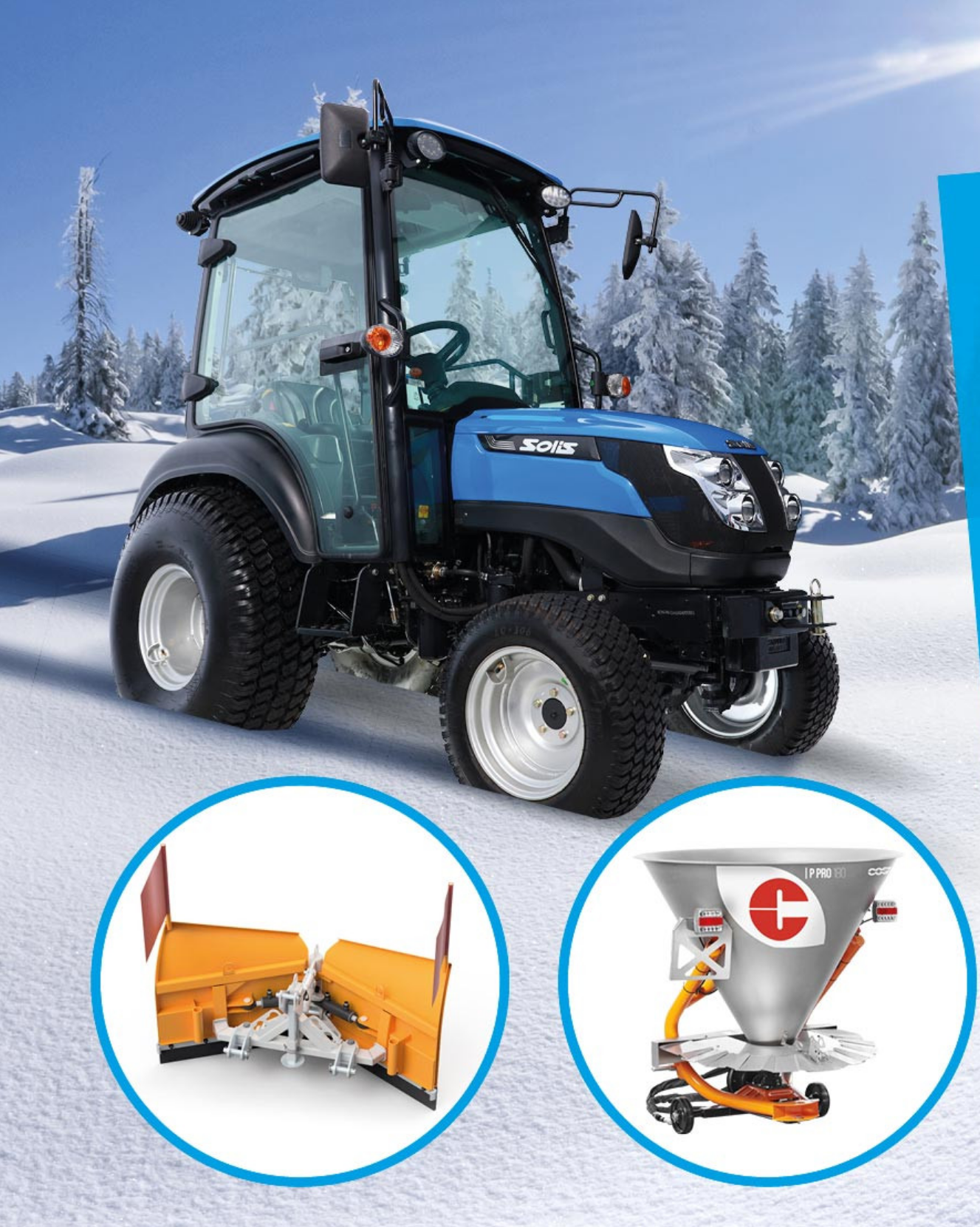 Solis Kompakttraktor 26 HST mit Winterpaket 2