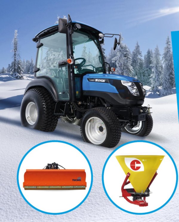 Solis Kompakttraktor 26 HST mit Winterpaket 4